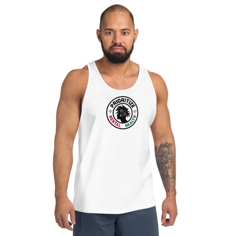 "Prioritize Mental Health" Unisex Tank Top