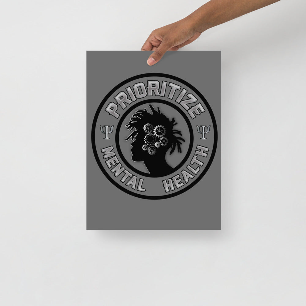 "Prioritize Mental Health" Poster