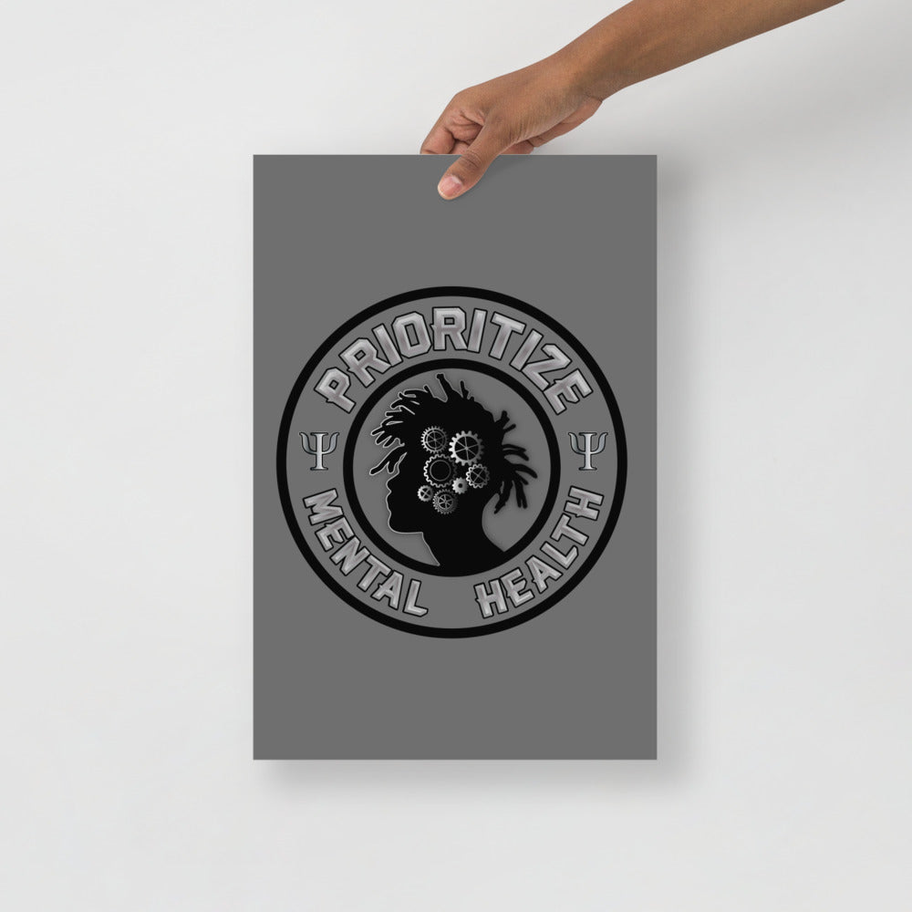 "Prioritize Mental Health" Poster
