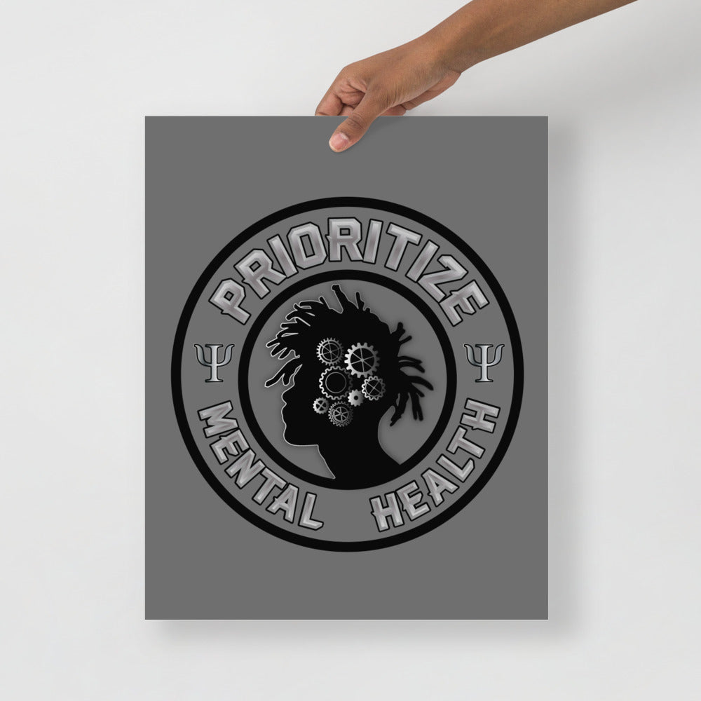 "Prioritize Mental Health" Poster