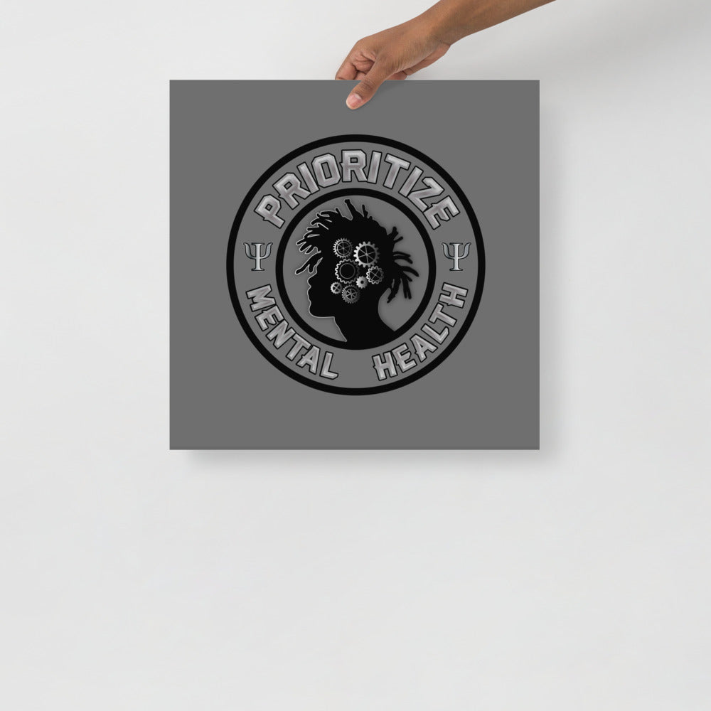 "Prioritize Mental Health" Poster