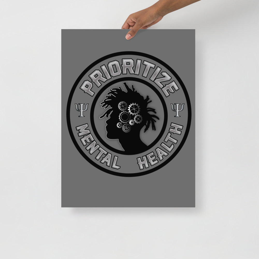 "Prioritize Mental Health" Poster
