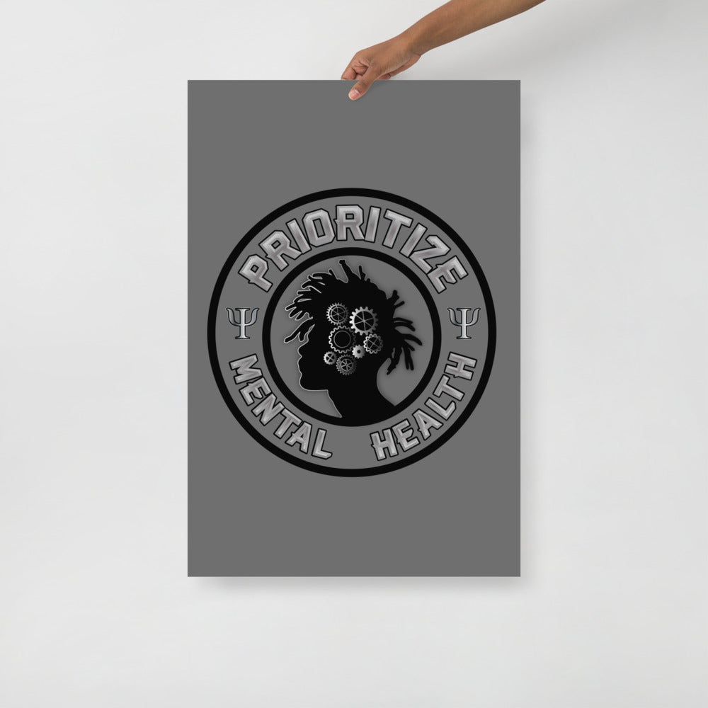 "Prioritize Mental Health" Poster