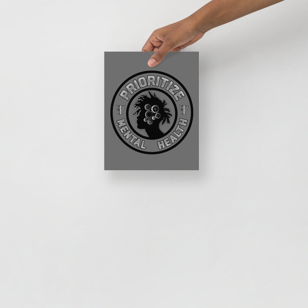 "Prioritize Mental Health" Poster