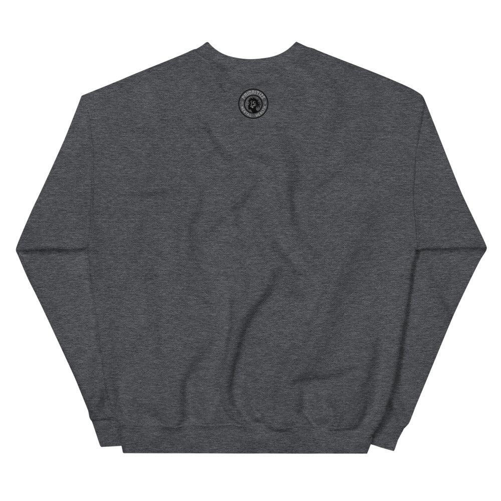 "Prioritize Mental Health" Unisex Sweatshirt