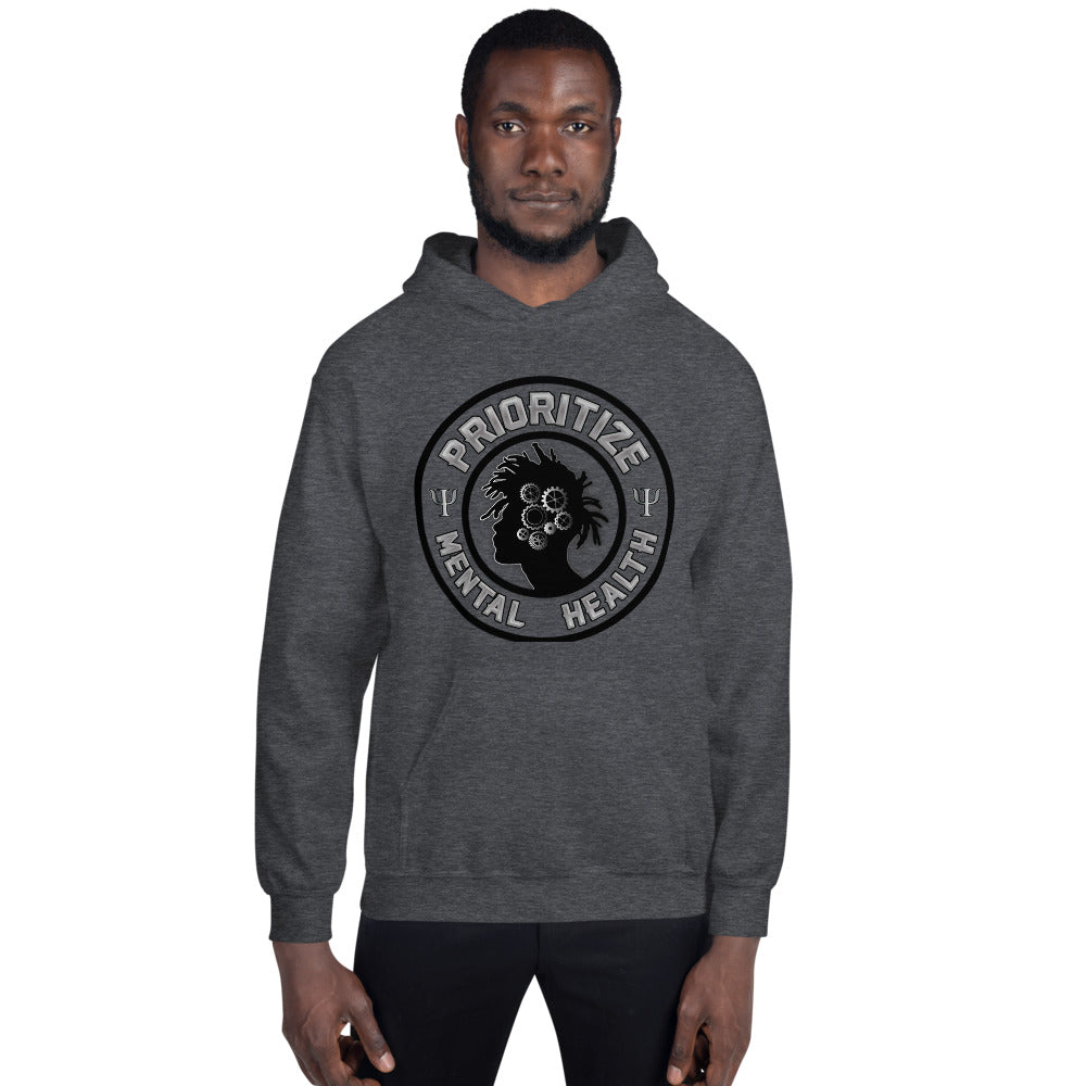 "Prioritize Mental Health" Unisex Hoodie