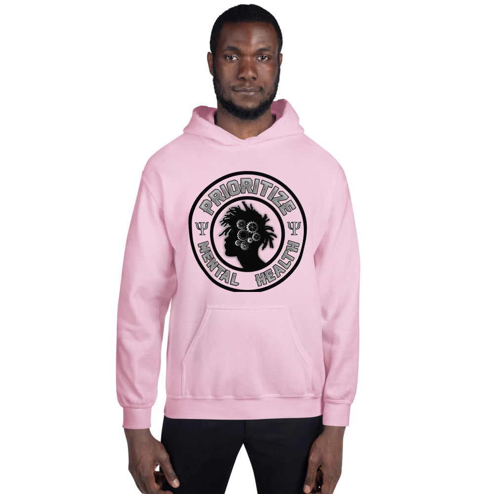 "Prioritize Mental Health" Unisex Hoodie