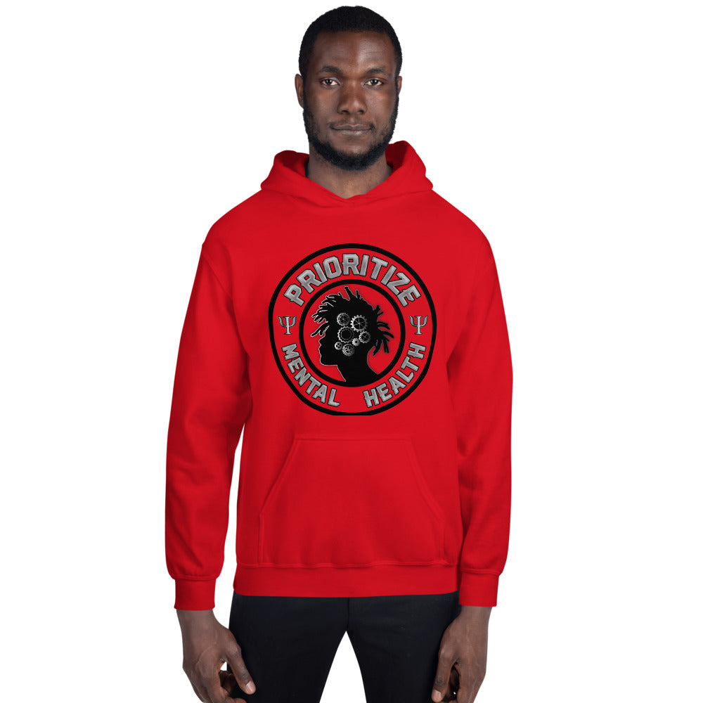 "Prioritize Mental Health" Unisex Hoodie