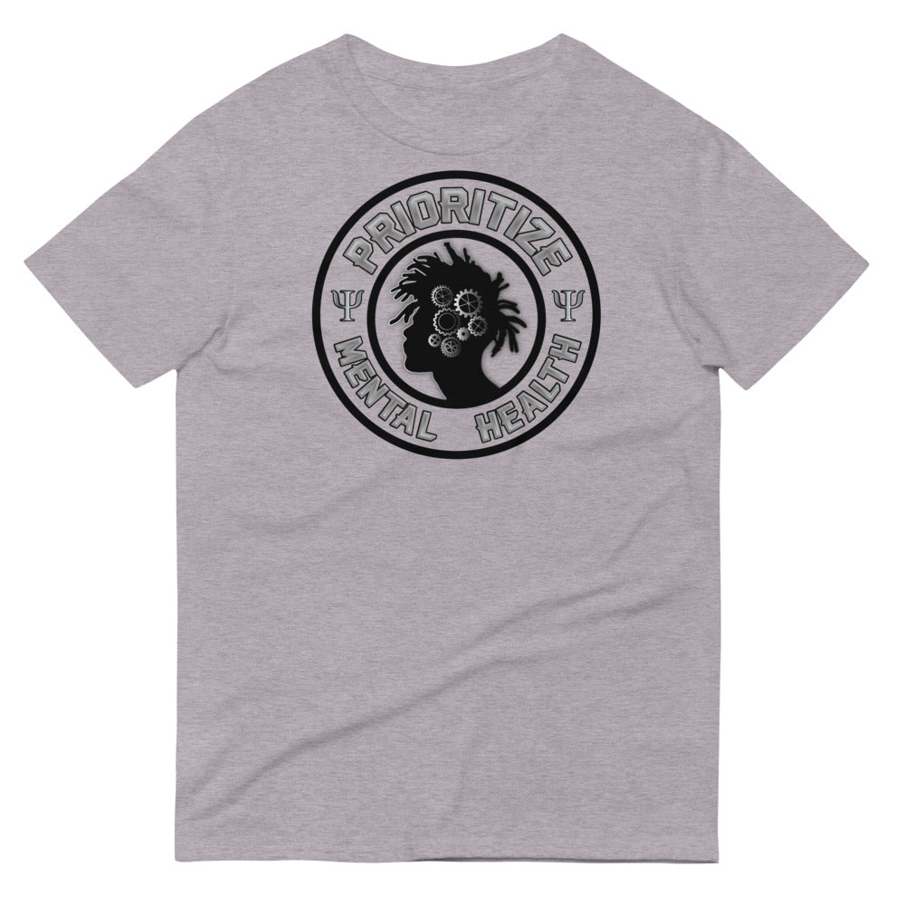 "Prioritize Mental Health" Short-Sleeve Tee-Shirt