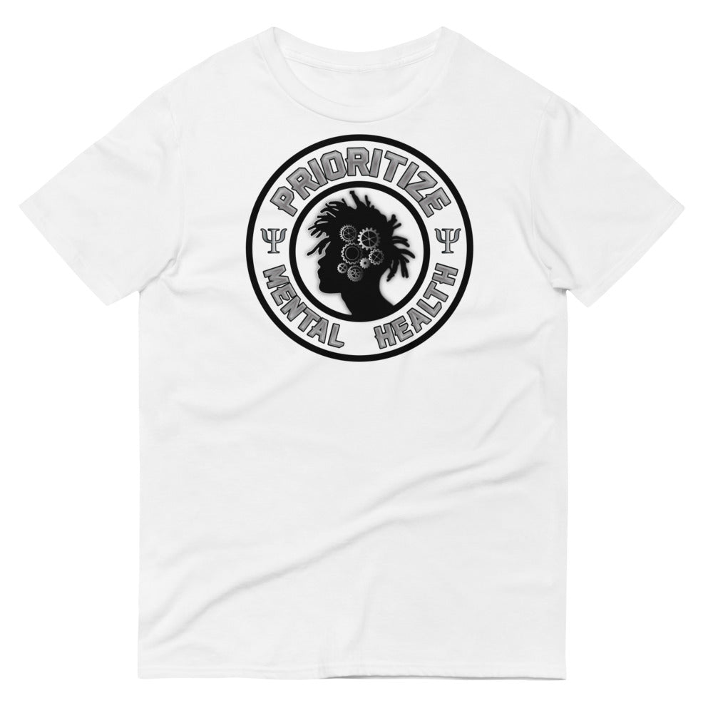 "Prioritize Mental Health" Short-Sleeve Tee-Shirt