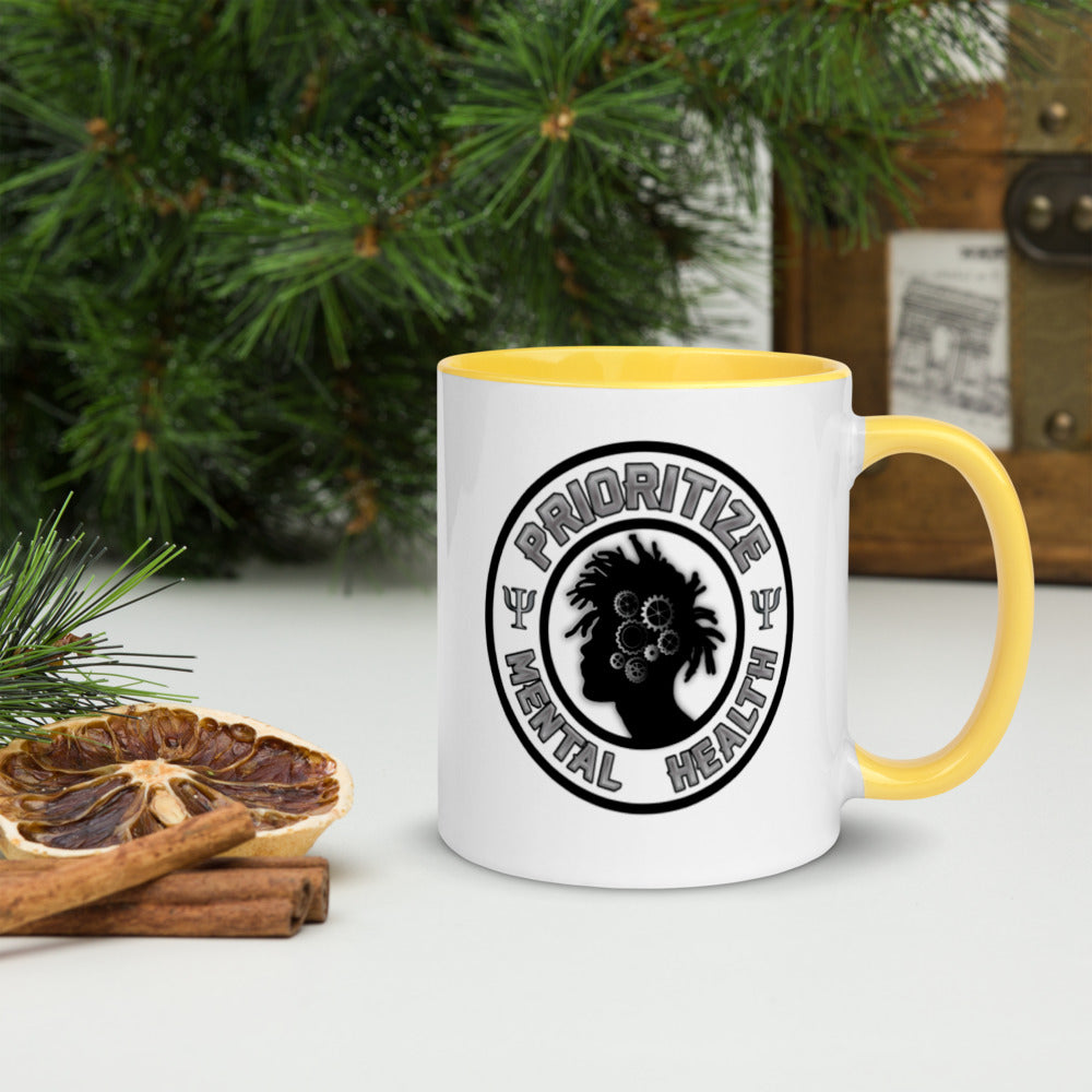 "Prioritize Mental Health" mug (11 oz)