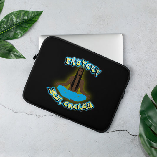 "Protect Your Energy" Laptop Sleeve