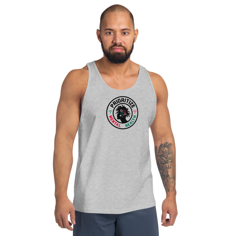 "Prioritize Mental Health" Unisex Tank Top