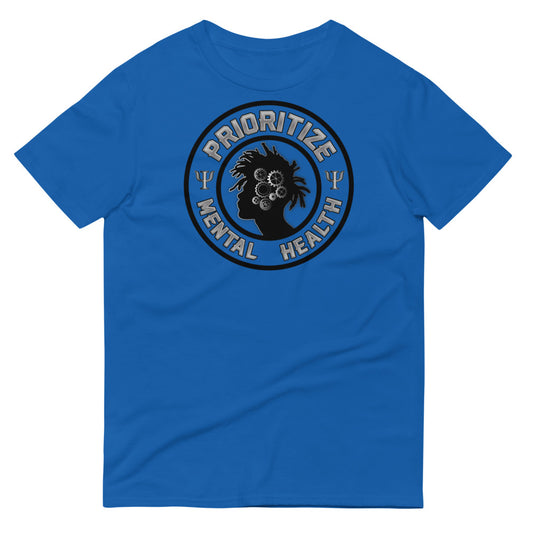 "Prioritize Mental Health" Short-Sleeve Tee-Shirt